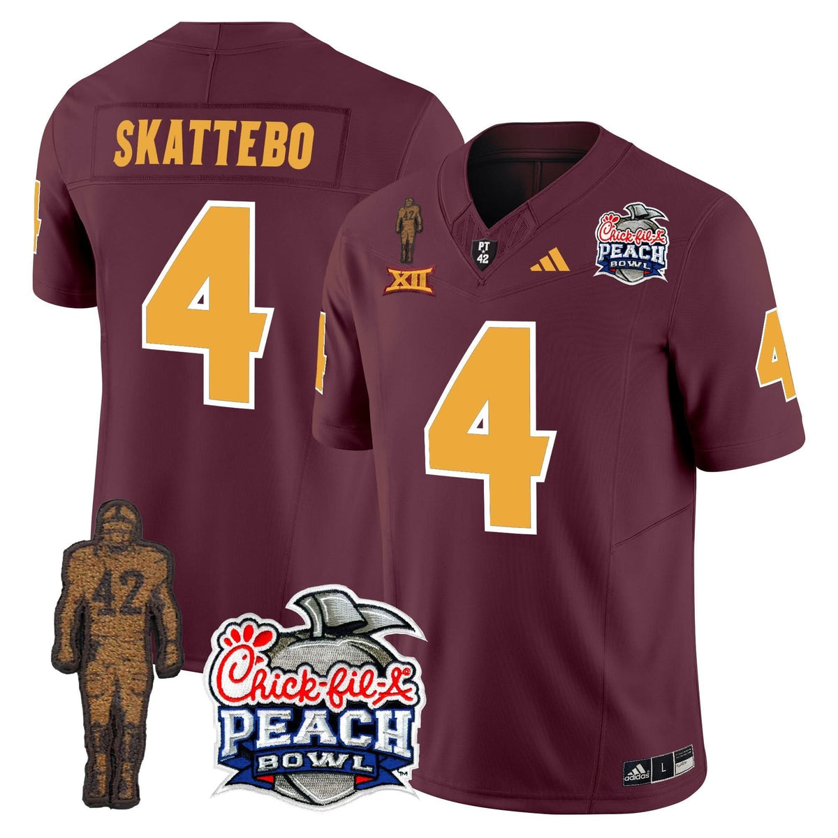 San Diego Padres Pat Tillman & Peach Bowl Patch Vapor Limited Jersey