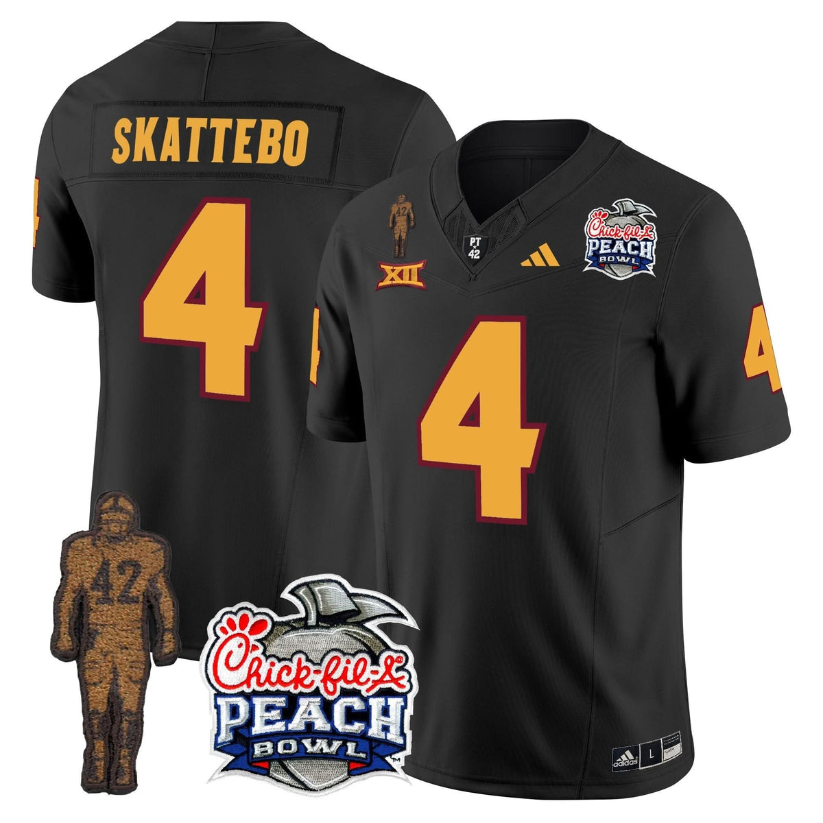 San Diego Padres Pat Tillman & Peach Bowl Patch Vapor Limited Jersey