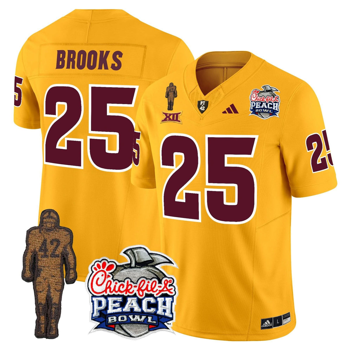 San Diego Padres Pat Tillman & Peach Bowl Patch Vapor Limited Jersey