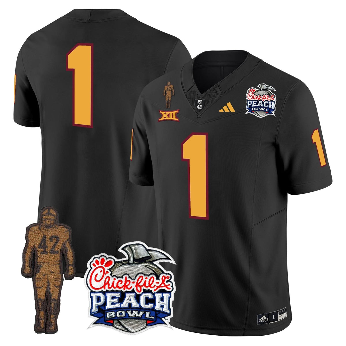 San Diego Padres Pat Tillman & Peach Bowl Patch Vapor Limited Jersey