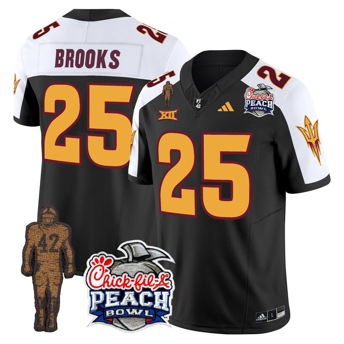 San Diego Padres Pat Tillman & Peach Bowl Patch Vapor Limited Jersey