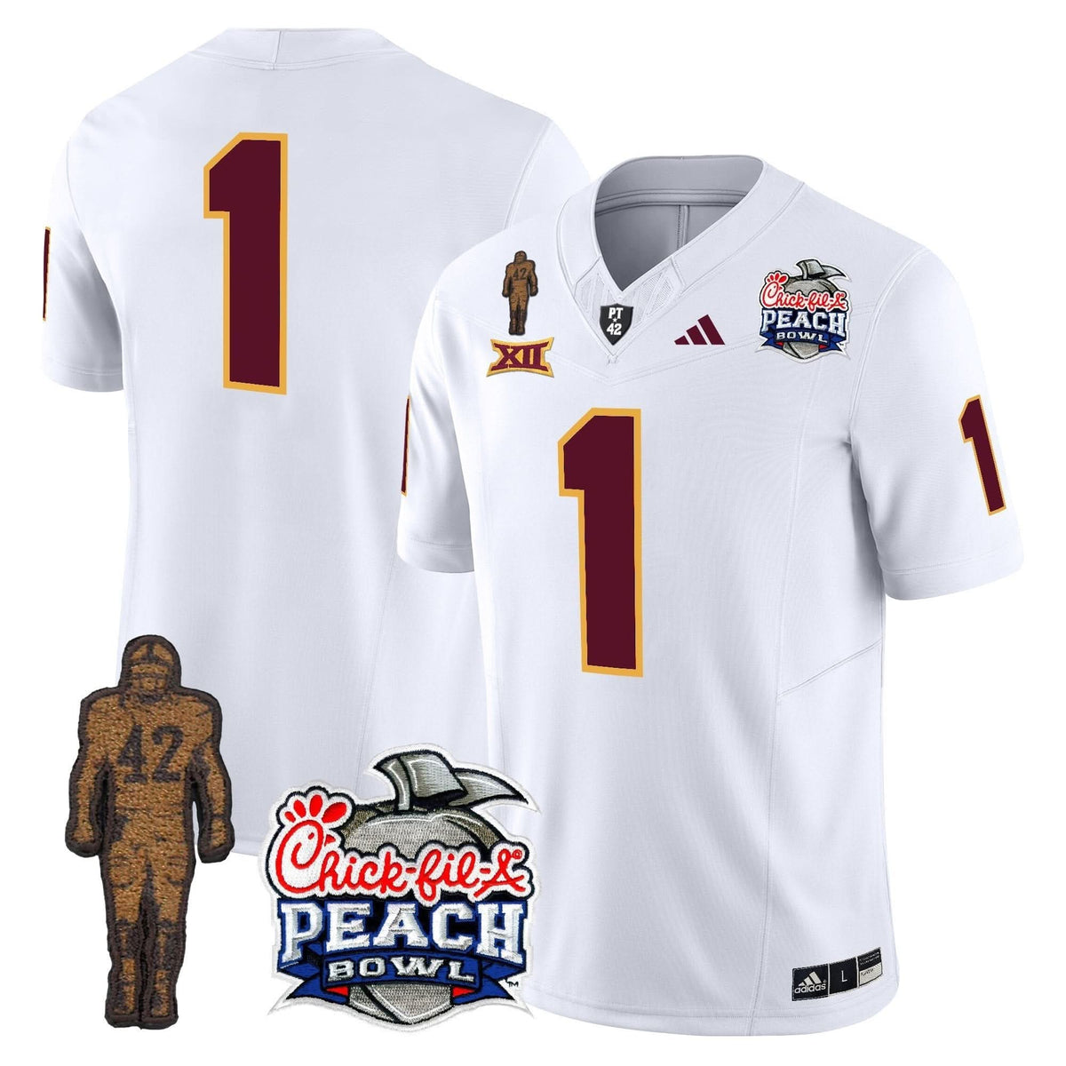 San Diego Padres Pat Tillman & Peach Bowl Patch Vapor Limited Jersey