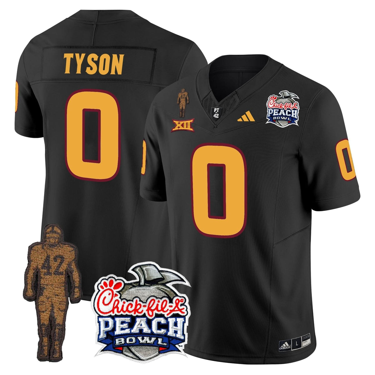 San Diego Padres Pat Tillman & Peach Bowl Patch Vapor Limited Jersey