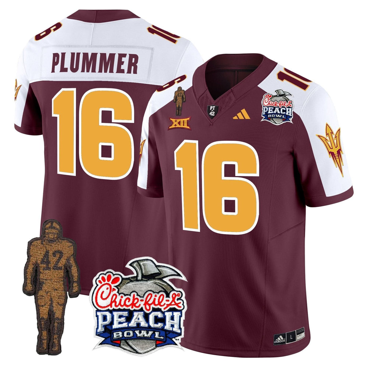 San Diego Padres Pat Tillman & Peach Bowl Patch Vapor Limited Jersey