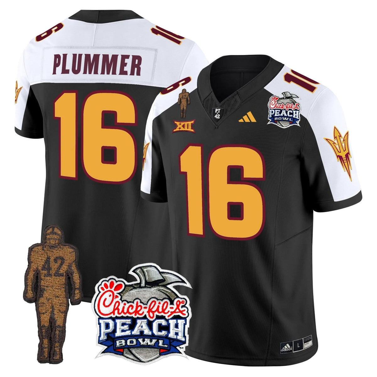 San Diego Padres Pat Tillman & Peach Bowl Patch Vapor Limited Jersey