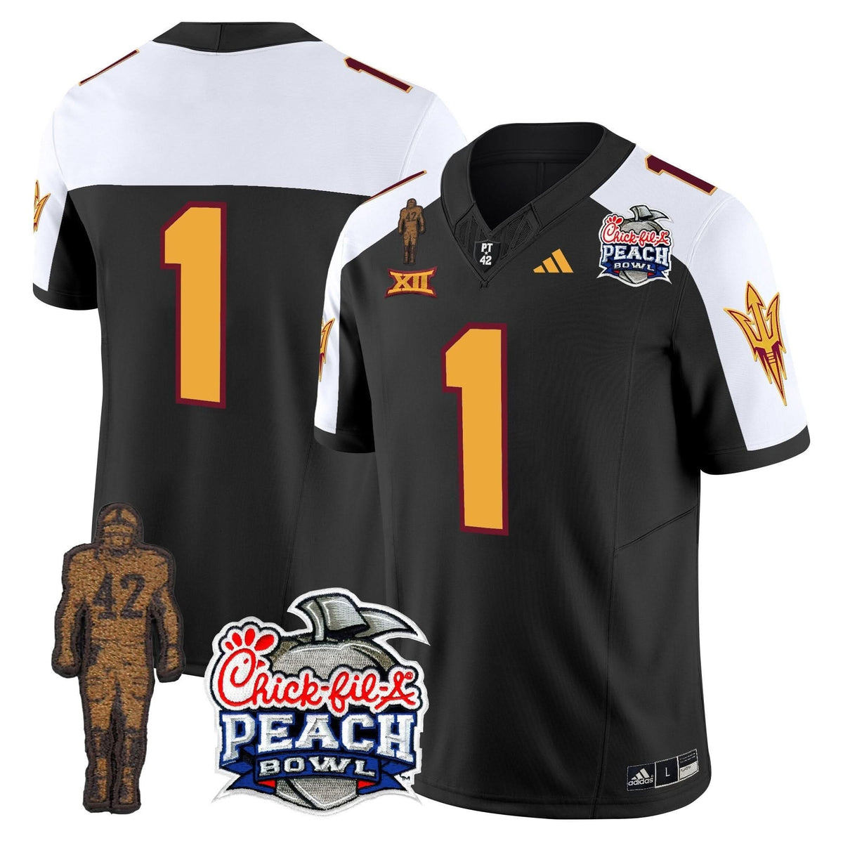 San Diego Padres Pat Tillman & Peach Bowl Patch Vapor Limited Jersey