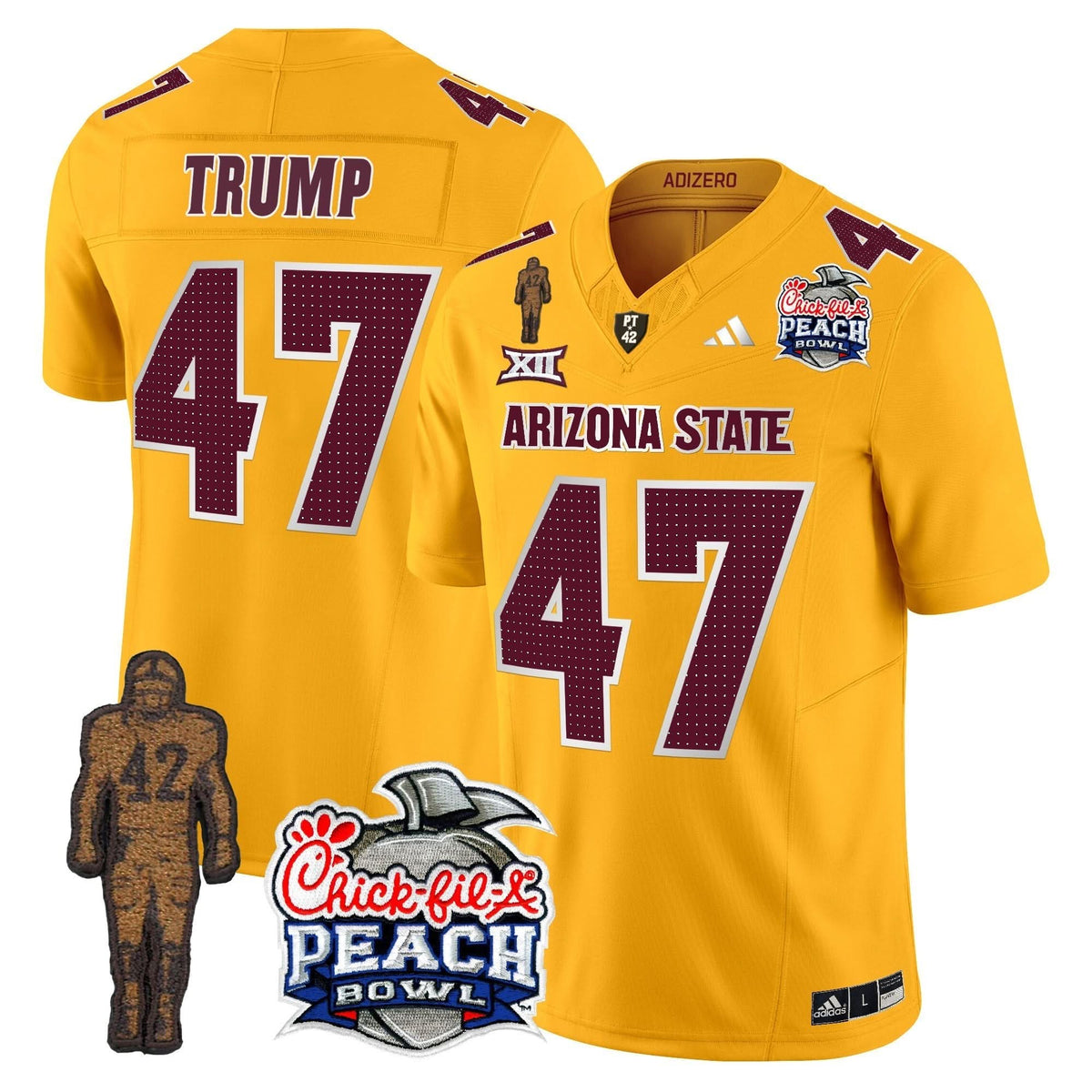 San Diego Padres Pat Tillman & Peach Bowl Patch Vapor Limited Jersey V2