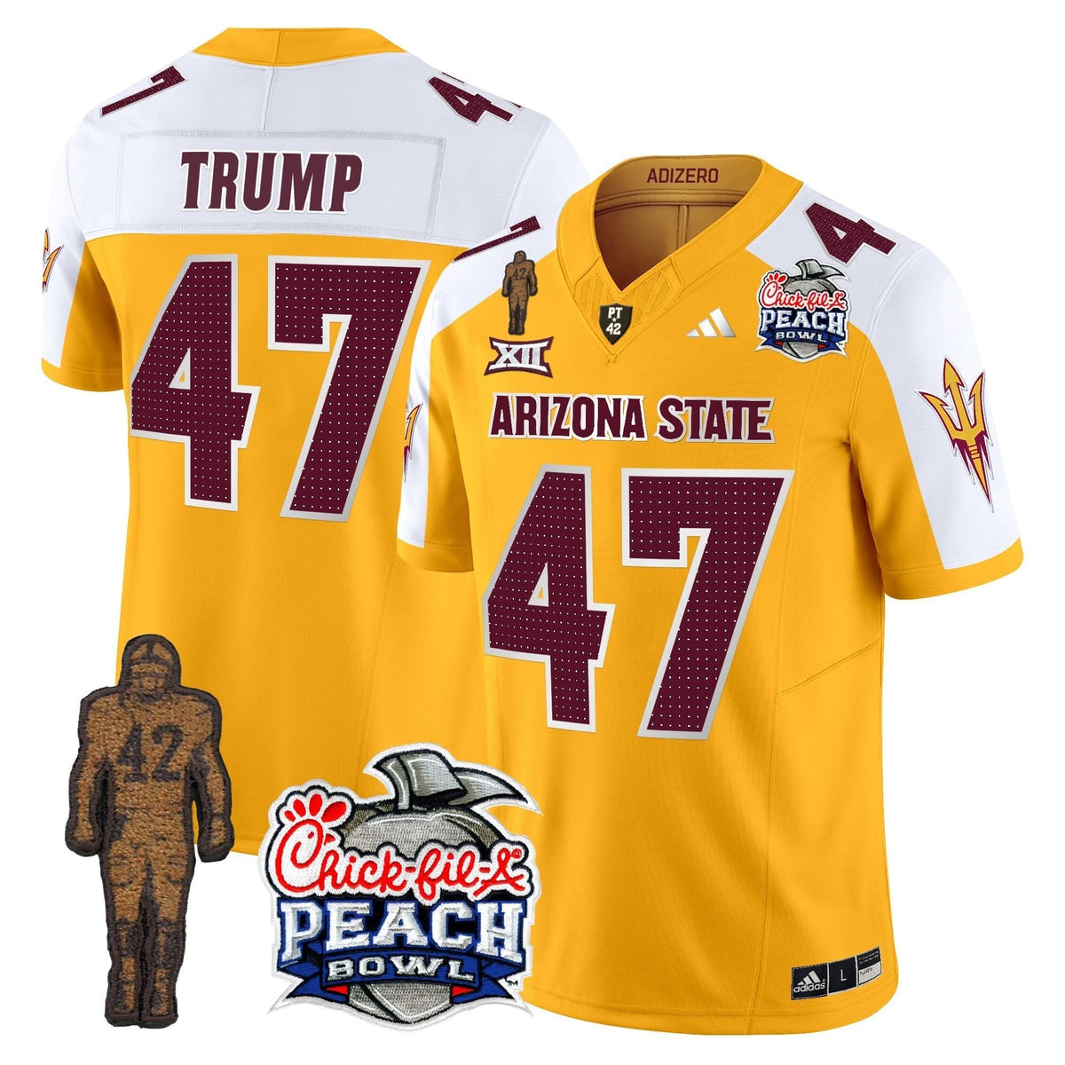 San Diego Padres Pat Tillman & Peach Bowl Patch Vapor Limited Jersey V2