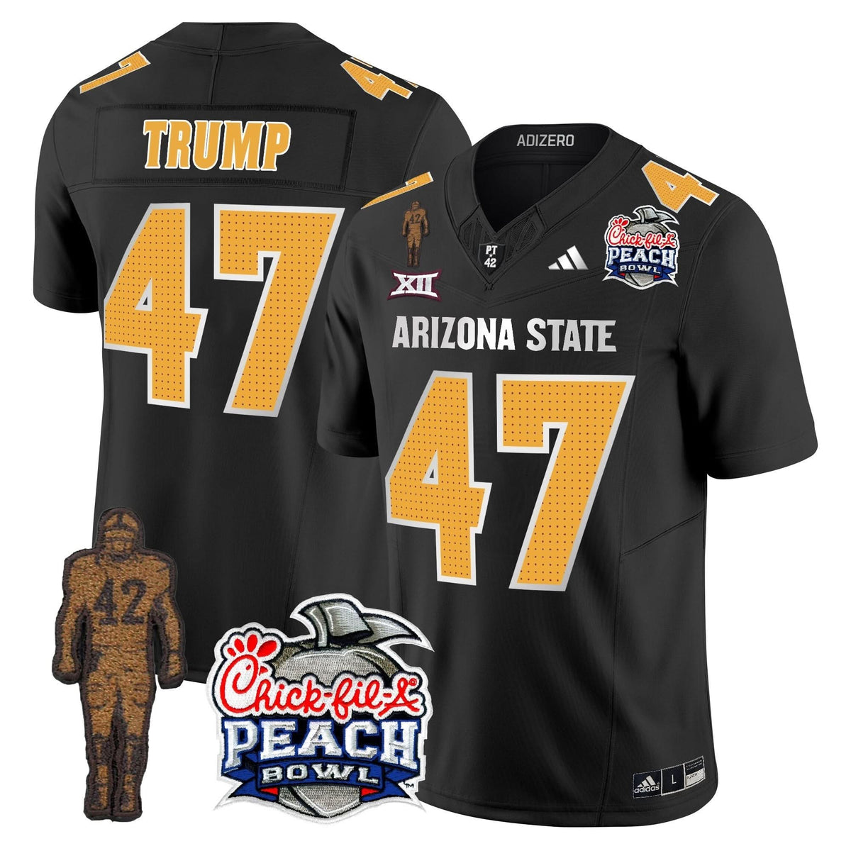 San Diego Padres Pat Tillman & Peach Bowl Patch Vapor Limited Jersey V2
