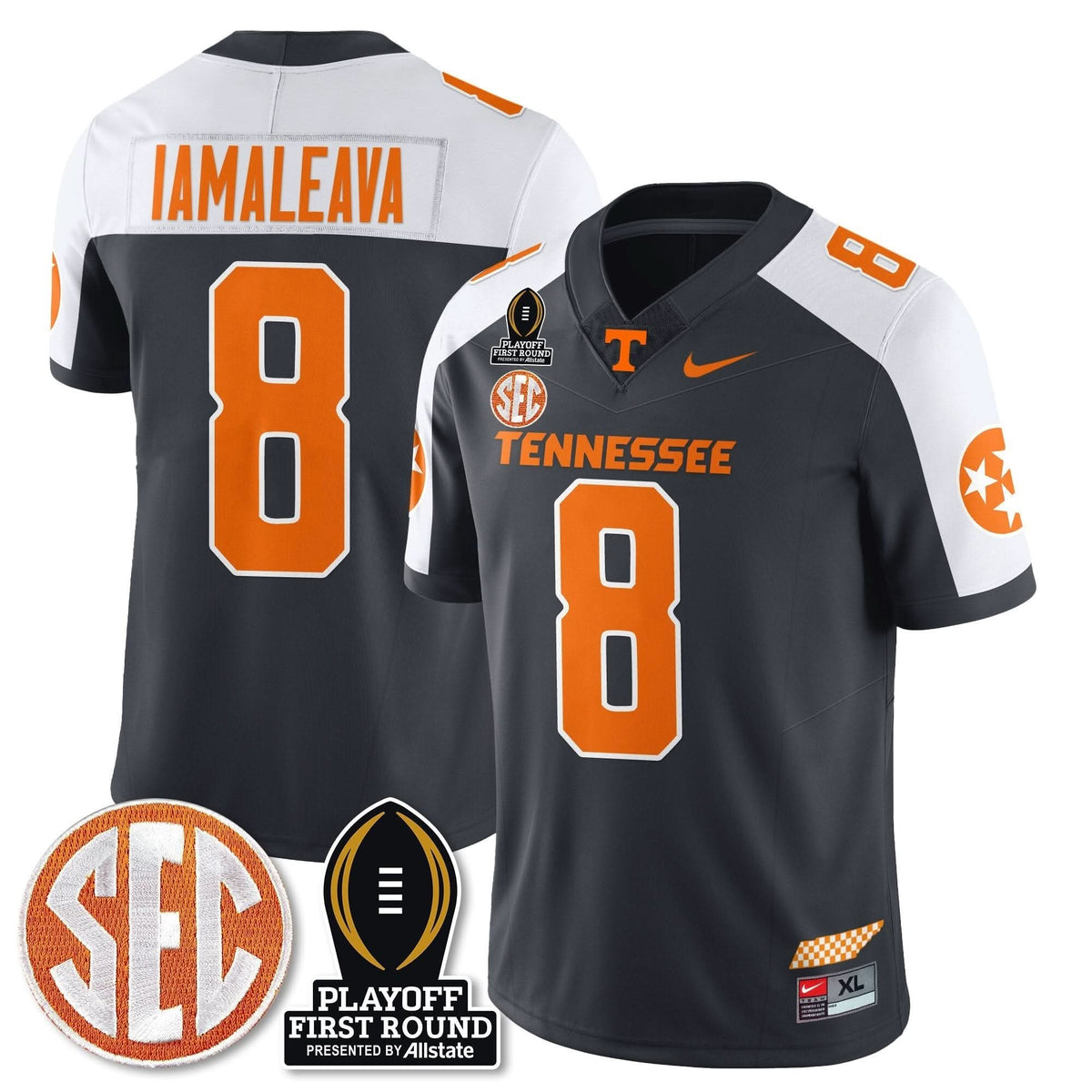 Tennessee Volunteers Football Jersey - Playoff First Round Patch