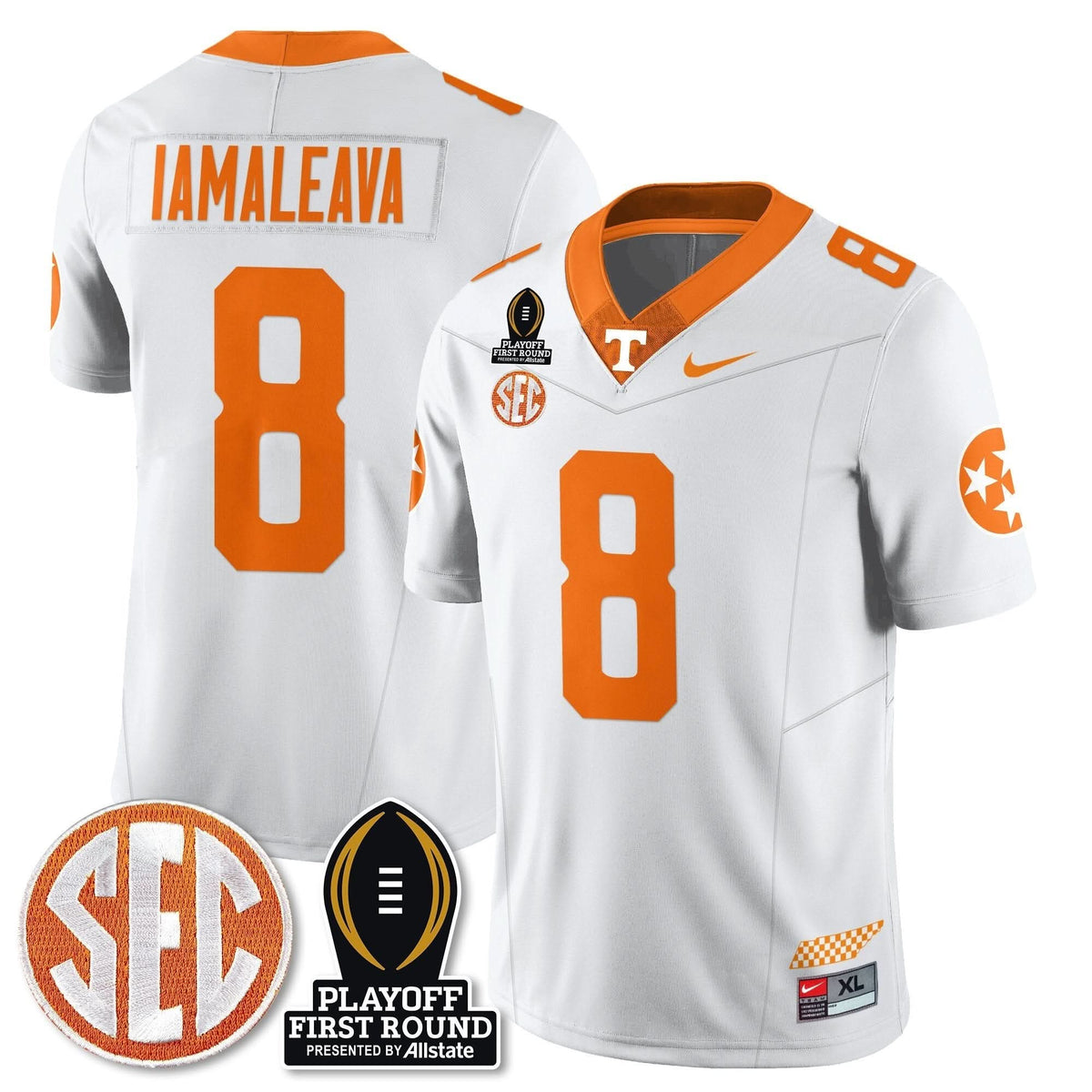 Tennessee Volunteers Football Jersey - Playoff First Round Patch