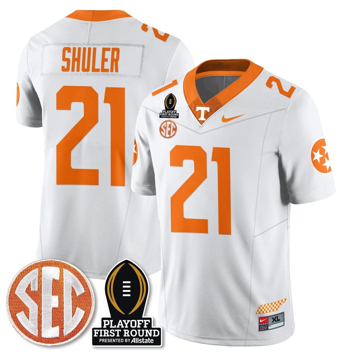 Tennessee Volunteers Football Jersey - Playoff First Round Patch