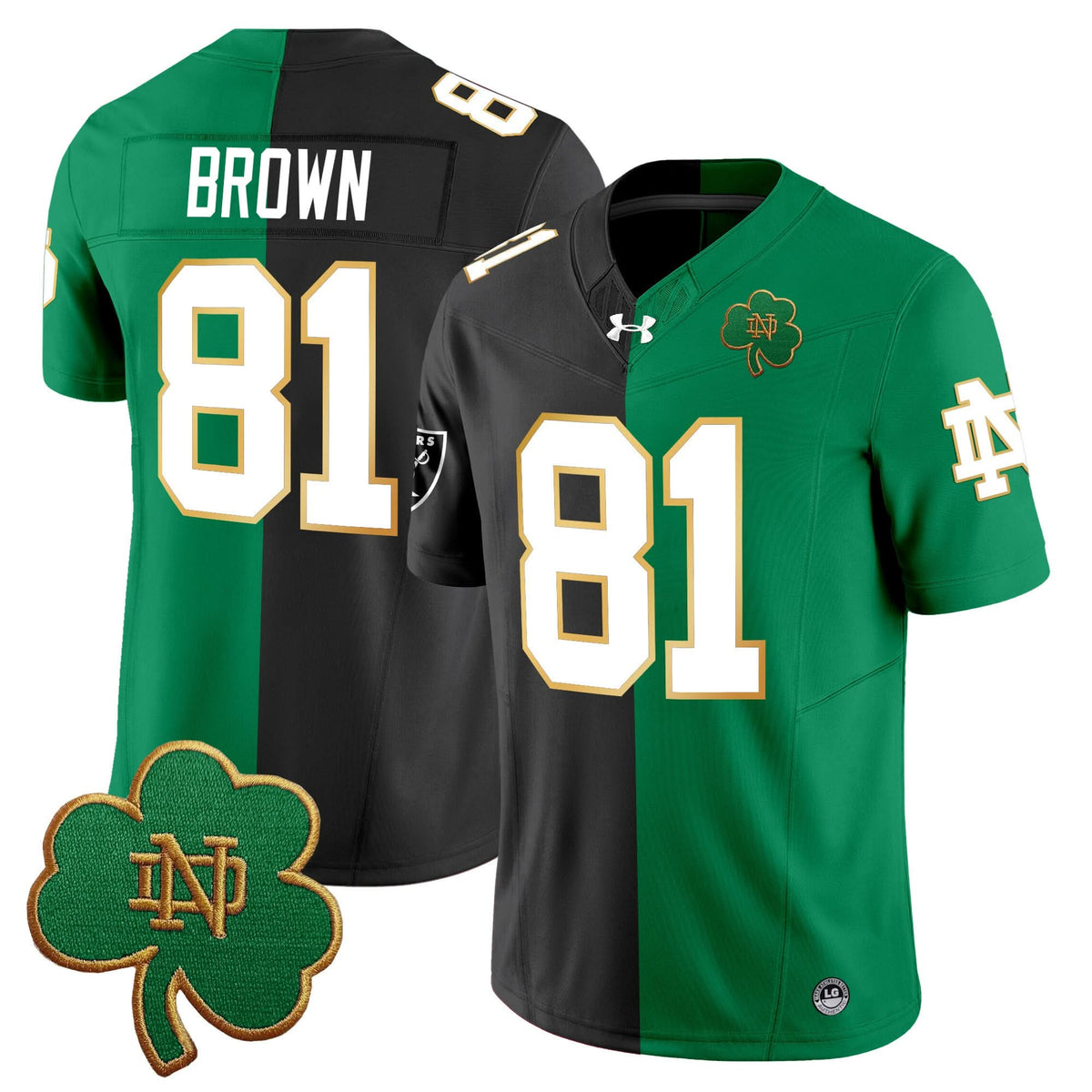 Notre Dame Fighting Irish Split Vapor Limited Jersey