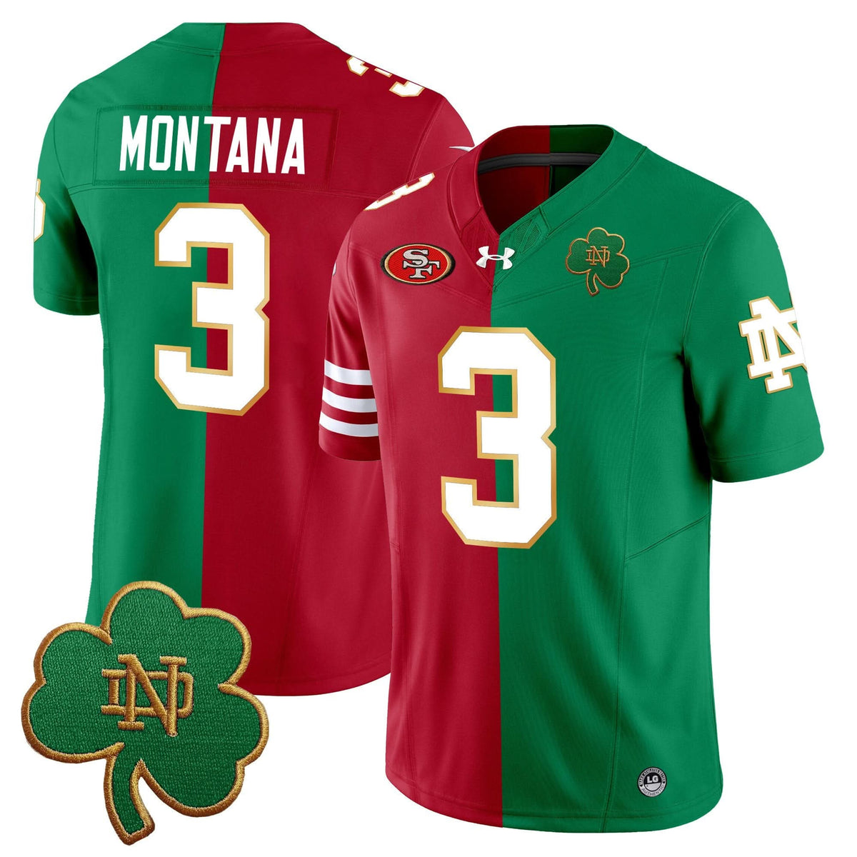 Notre Dame Fighting Irish Split Vapor Limited Jersey