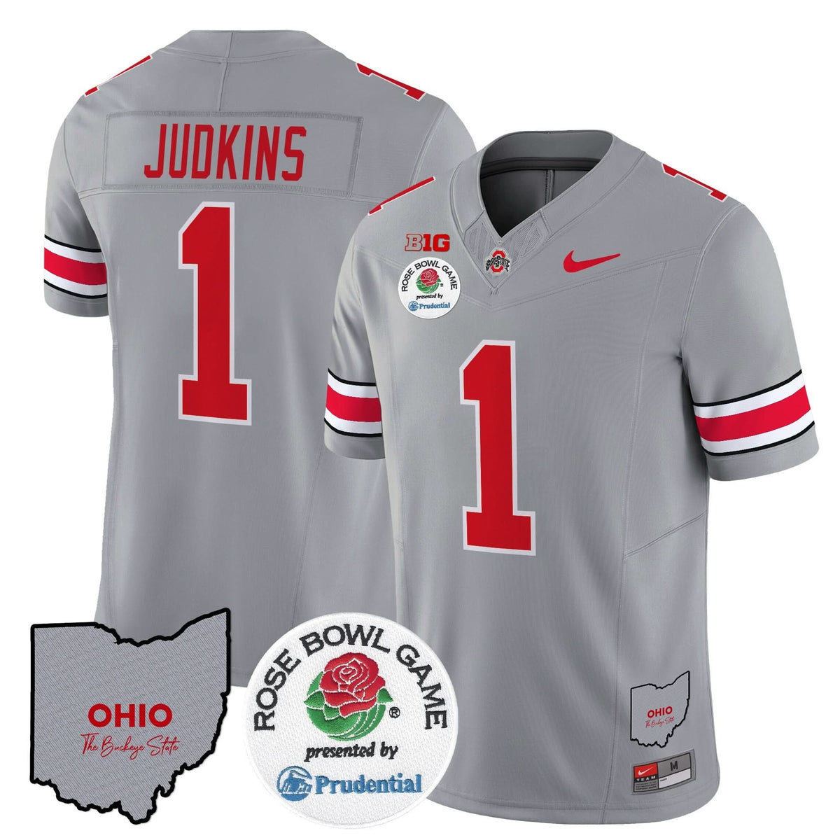 Ohio State Buckeyes Rose Bowl Vapor Limited Jersey V2