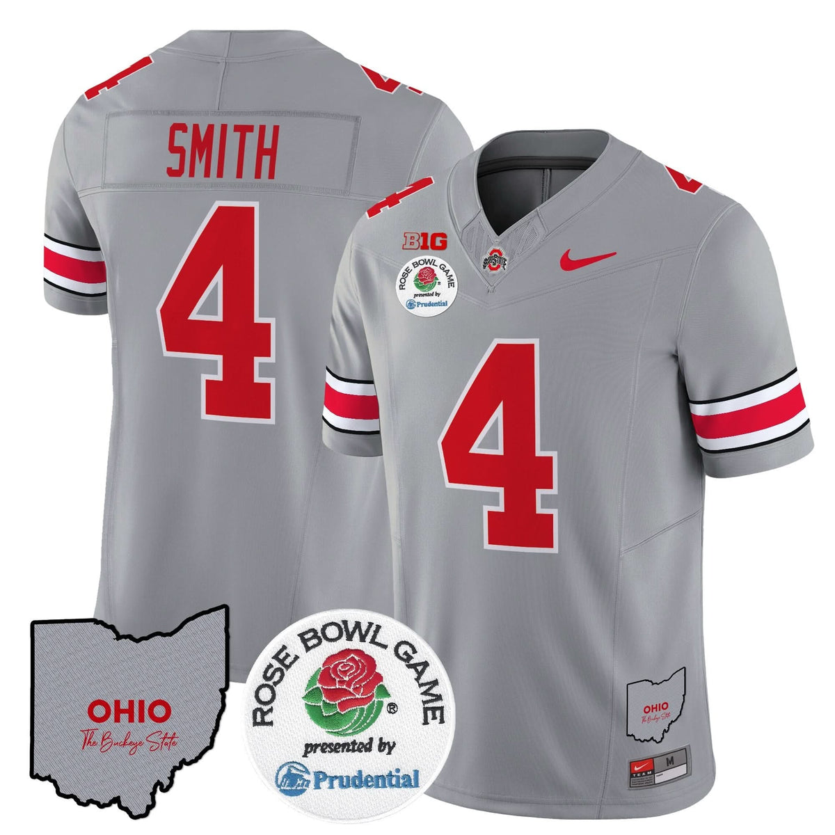 Ohio State Buckeyes Rose Bowl Vapor Limited Jersey V2