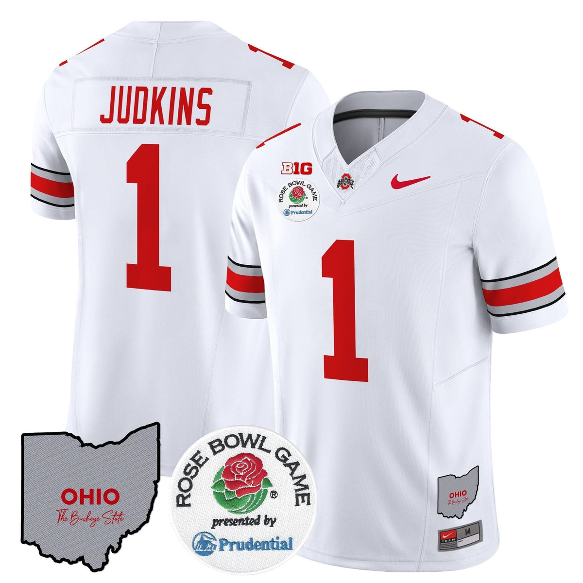 Ohio State Buckeyes Rose Bowl Vapor Limited Jersey V2