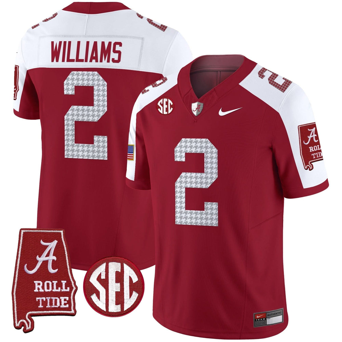 Alabama Crimson Tide Pro Combat Vapor Limited Jersey