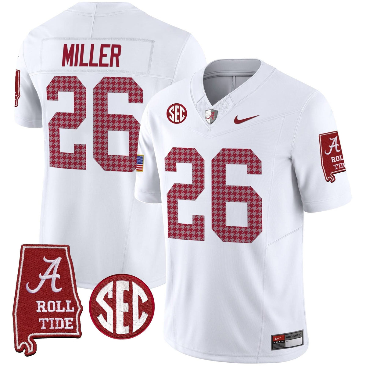 Alabama Crimson Tide Pro Combat Vapor Limited Jersey