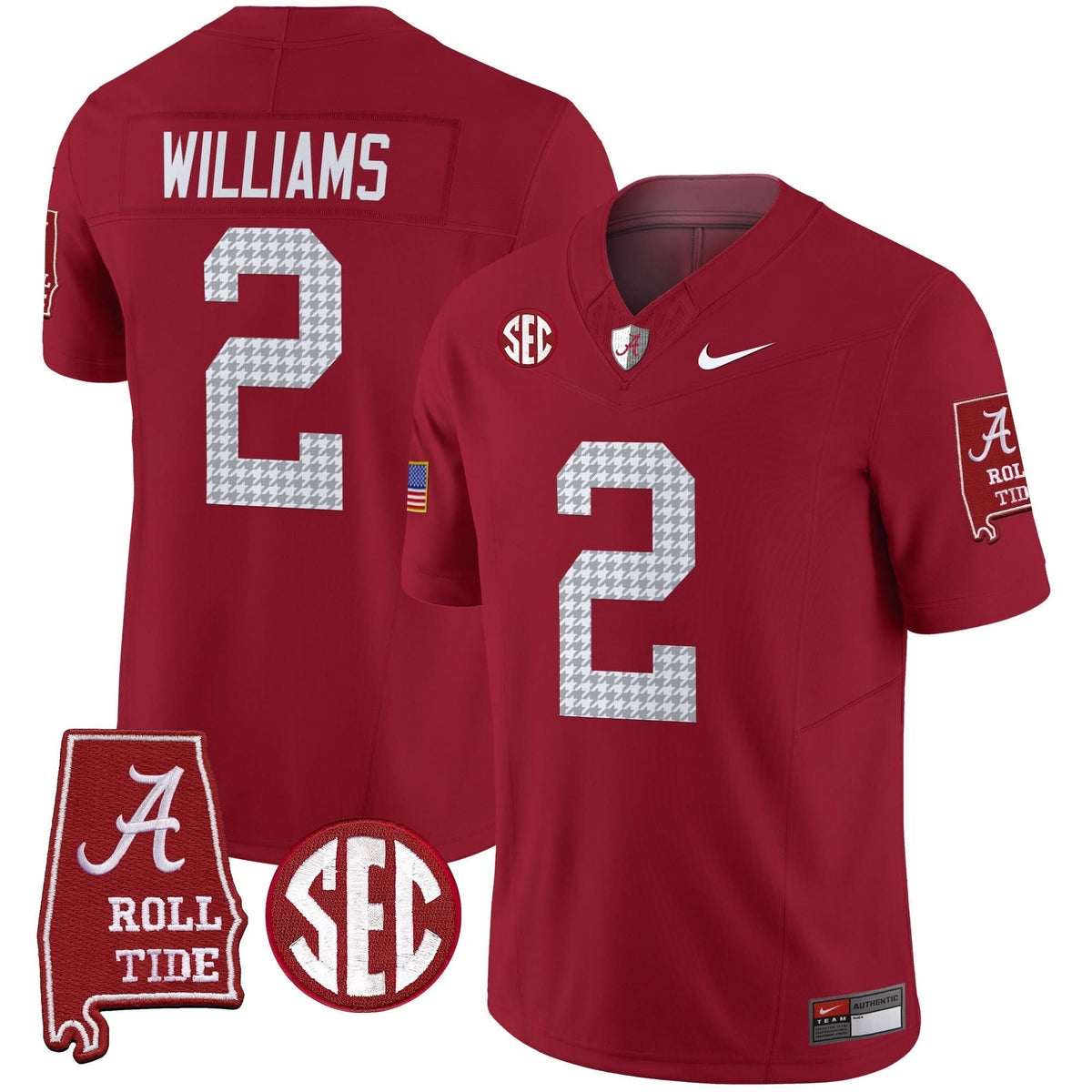 Alabama Crimson Tide Pro Combat Vapor Limited Jersey