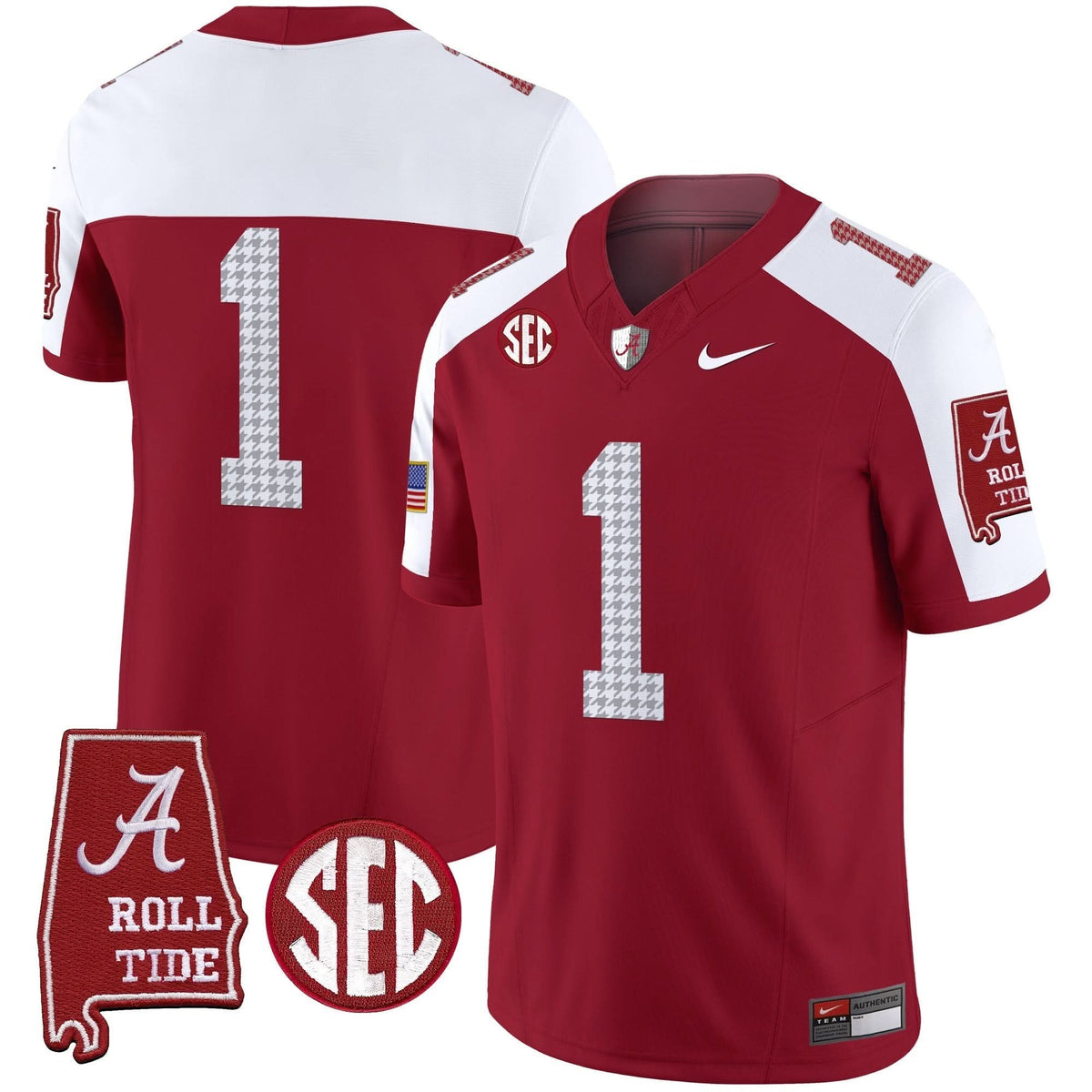 Alabama Crimson Tide Pro Combat Vapor Limited Jersey