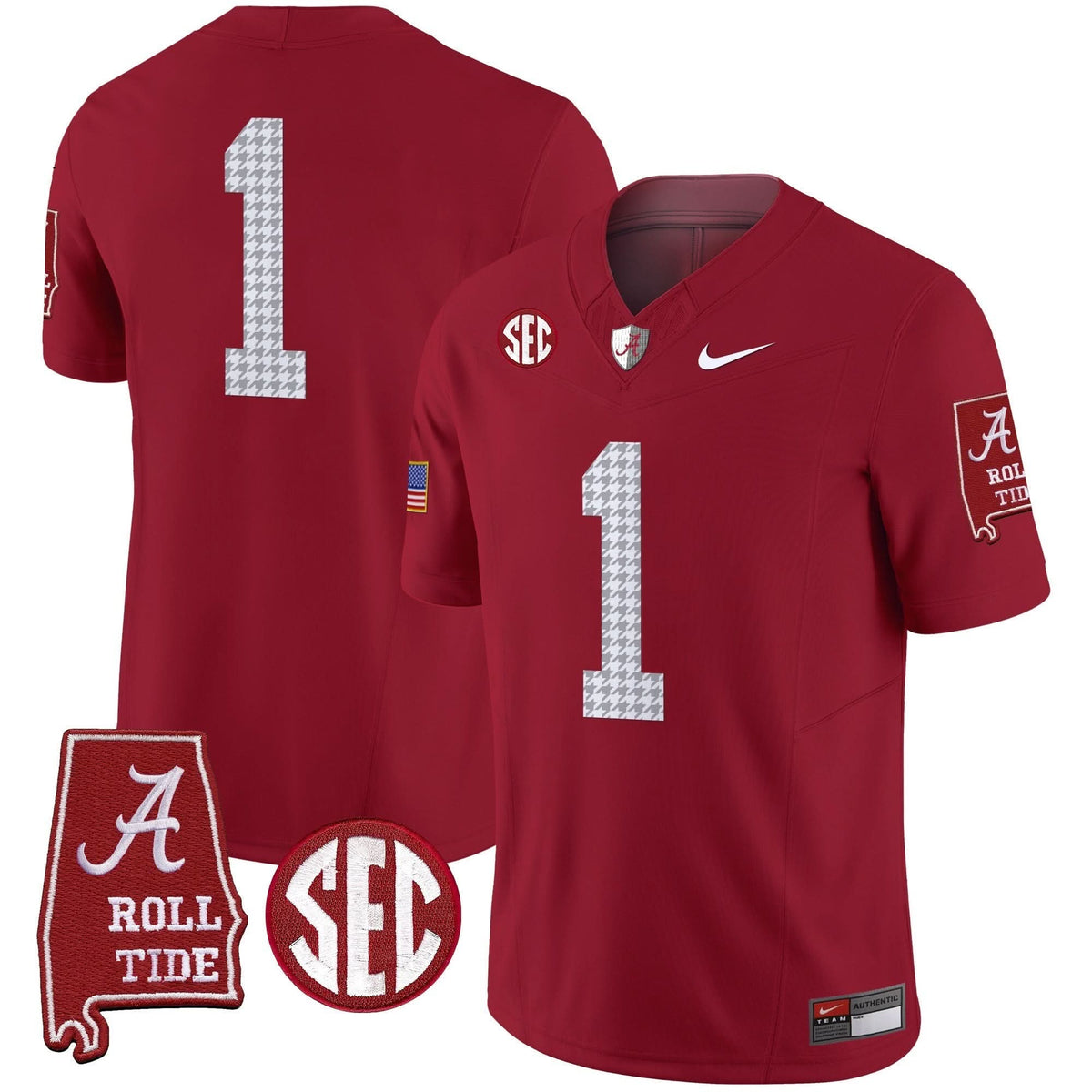 Alabama Crimson Tide Pro Combat Vapor Limited Jersey