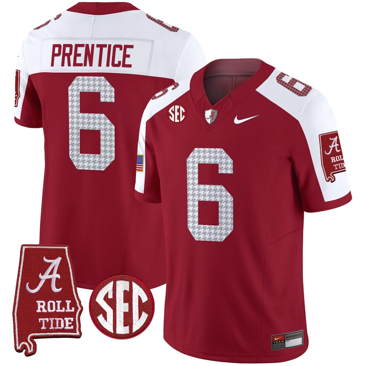 Alabama Crimson Tide Pro Combat Vapor Limited Jersey