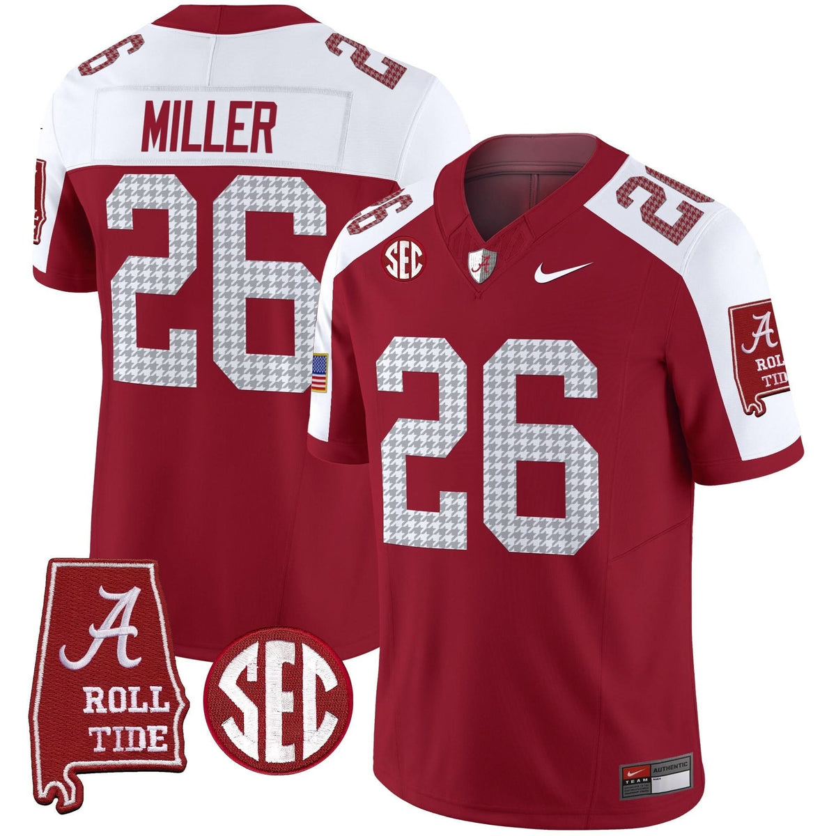 Alabama Crimson Tide Pro Combat Vapor Limited Jersey