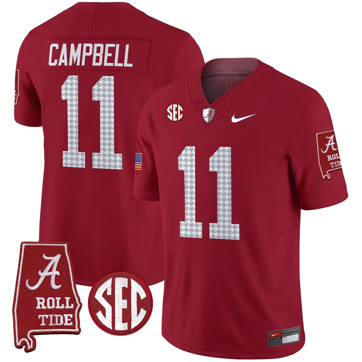 Alabama Crimson Tide Pro Combat Vapor Limited Jersey
