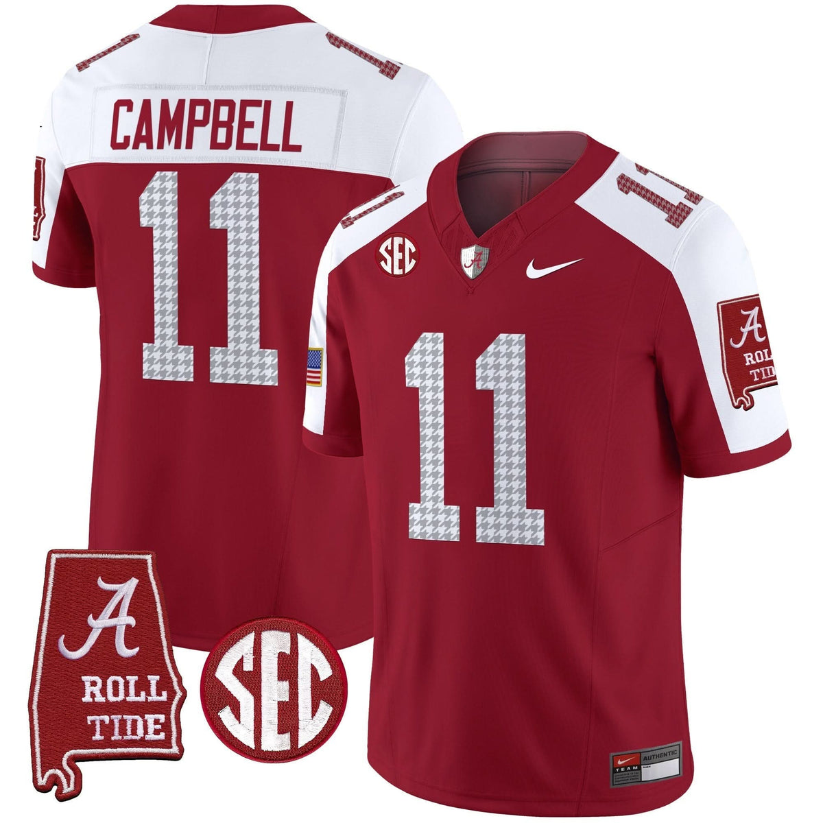 Alabama Crimson Tide Pro Combat Vapor Limited Jersey