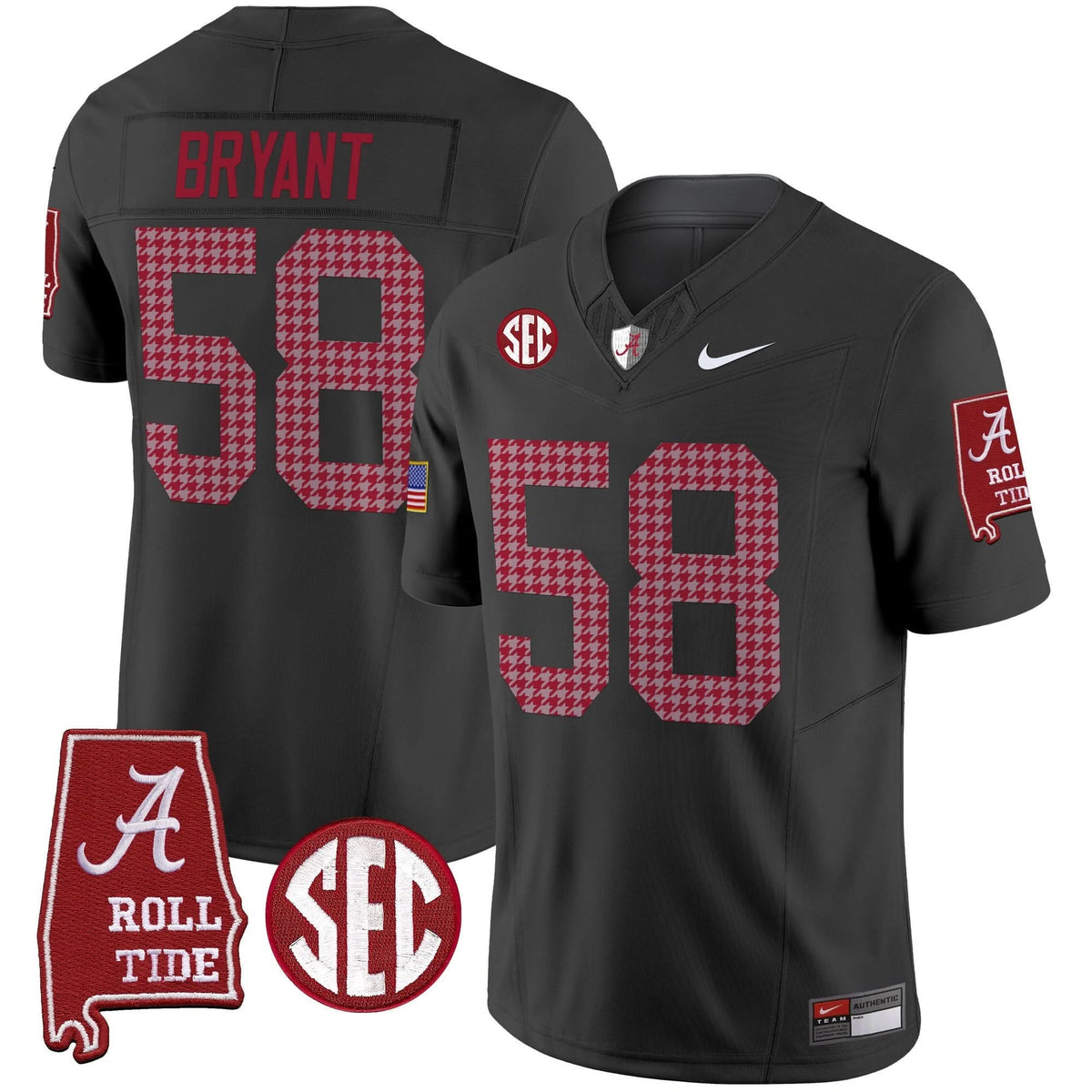 Alabama Crimson Tide Pro Combat Vapor Limited Jersey