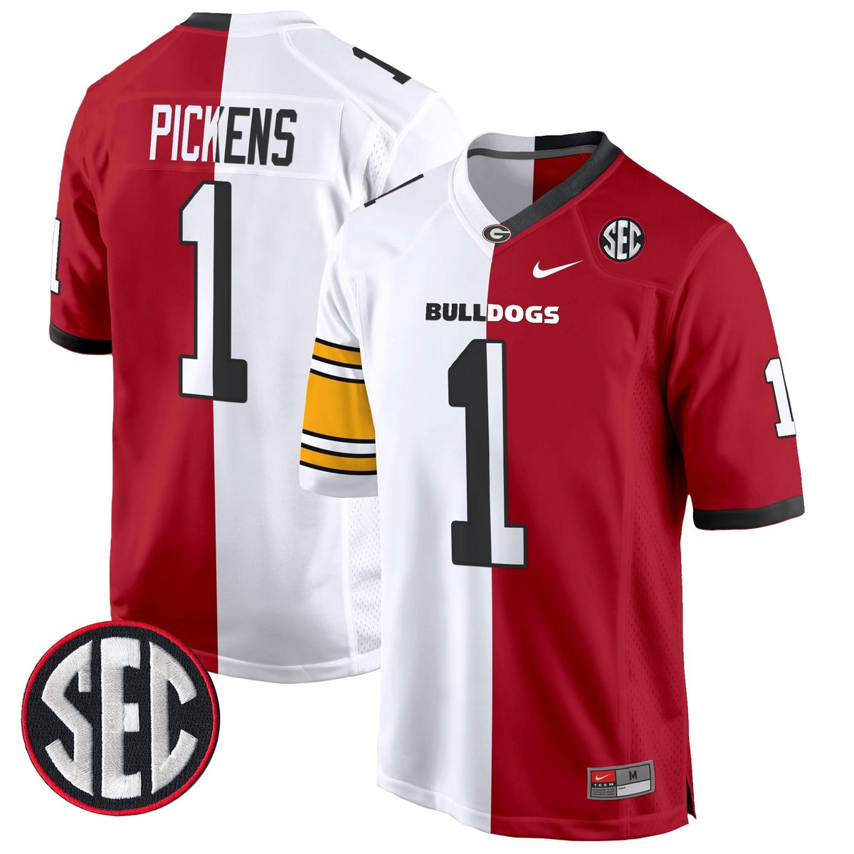 Green Bay Packers Split Game Jersey