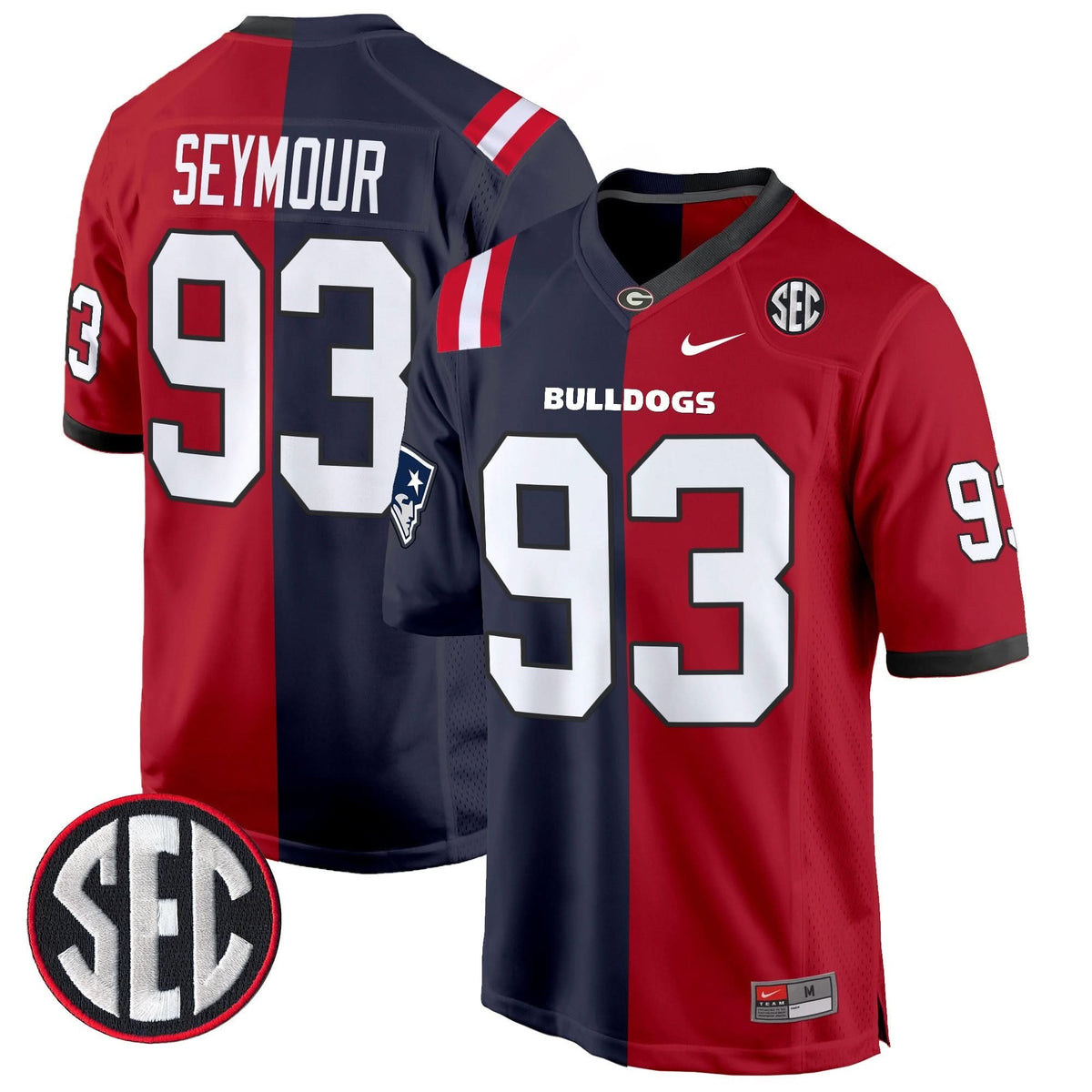 Green Bay Packers Split Game Jersey