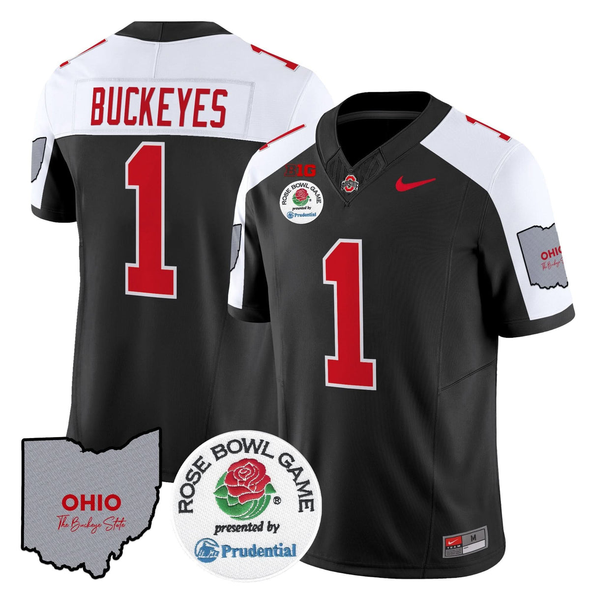 Ohio State Buckeyes Rose Bowl Vapor Limited Jersey V2