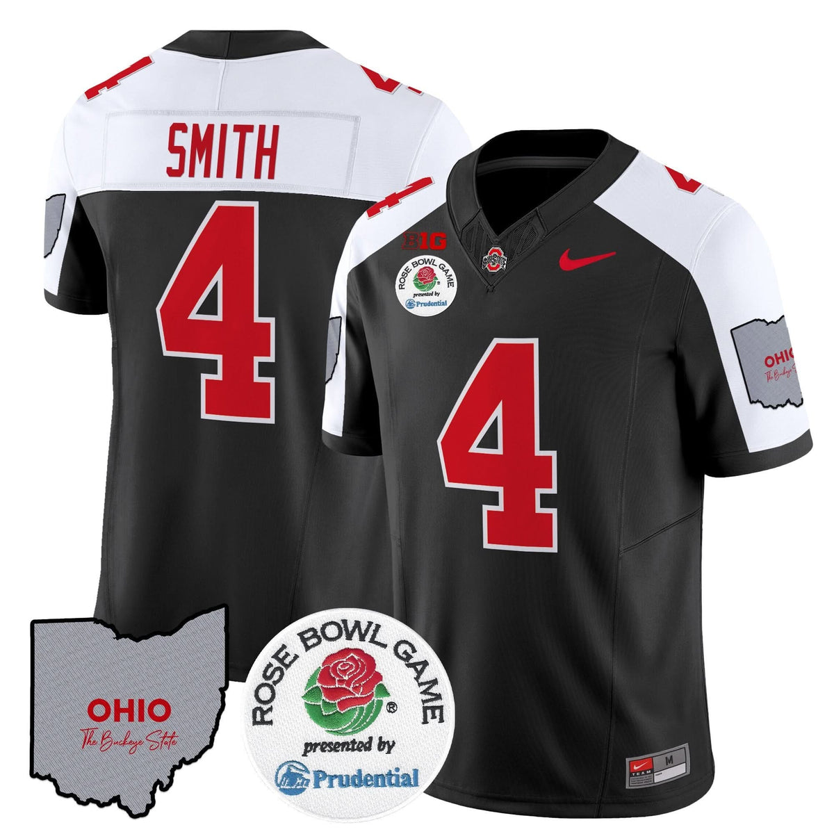 Ohio State Buckeyes Rose Bowl Vapor Limited Jersey V2