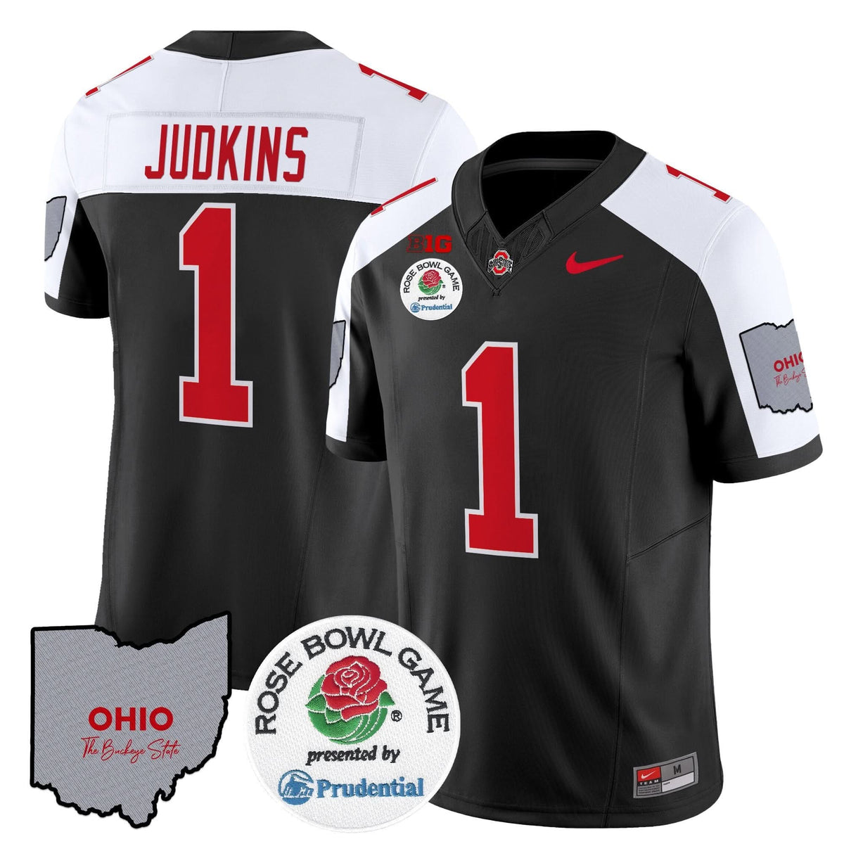 Ohio State Buckeyes Rose Bowl Vapor Limited Jersey V2