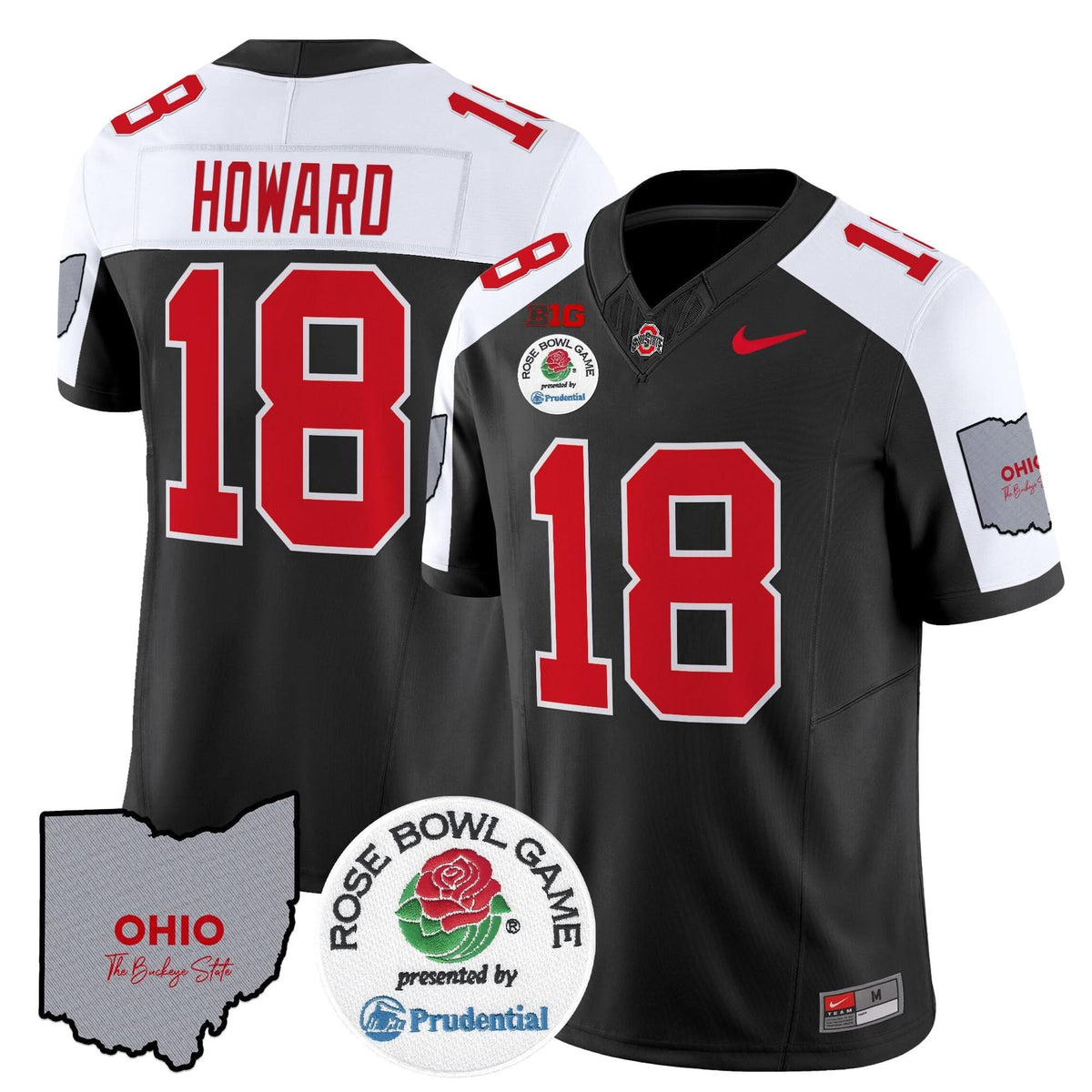 Ohio State Buckeyes Rose Bowl Vapor Limited Jersey V2