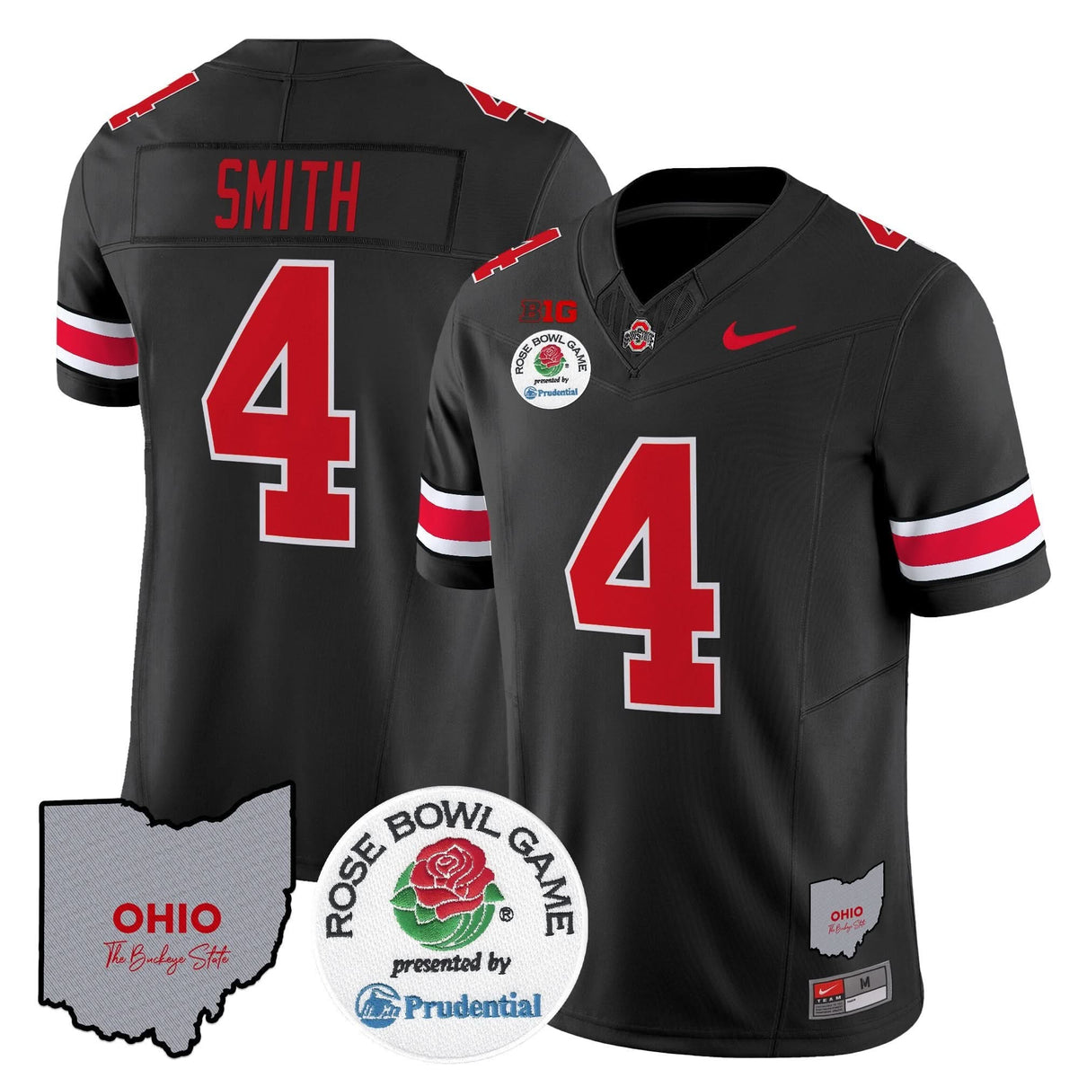 Ohio State Buckeyes Rose Bowl Vapor Limited Jersey V2