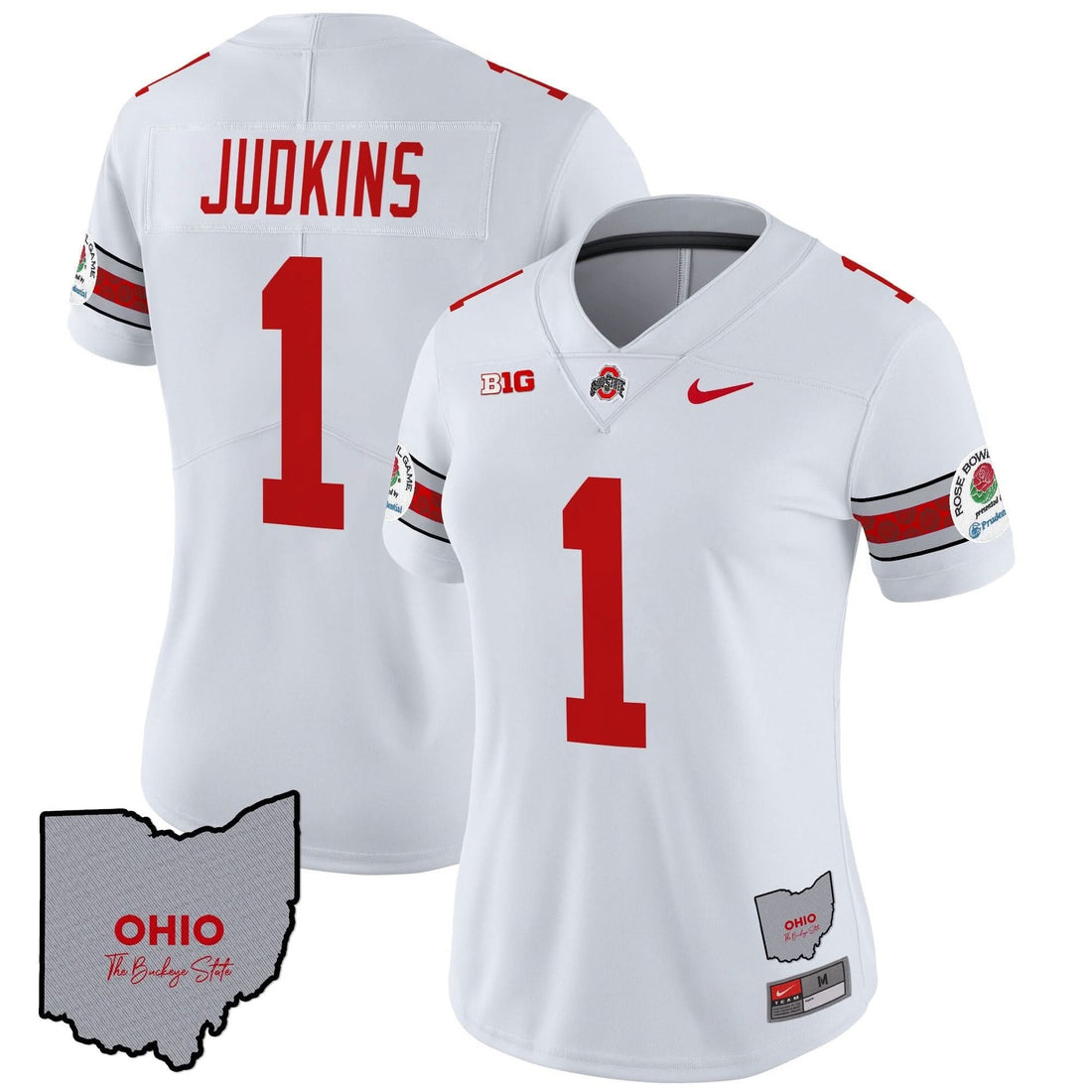 Women's OSB Rose Bowl Vapor Limited Jersey V3 - Stitched-Cuztomshoes