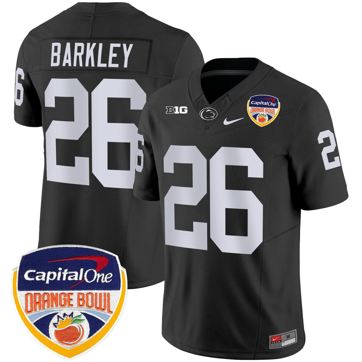 Penn State Nittany Lions Orange Bowl Patch Vapor Limited Jersey