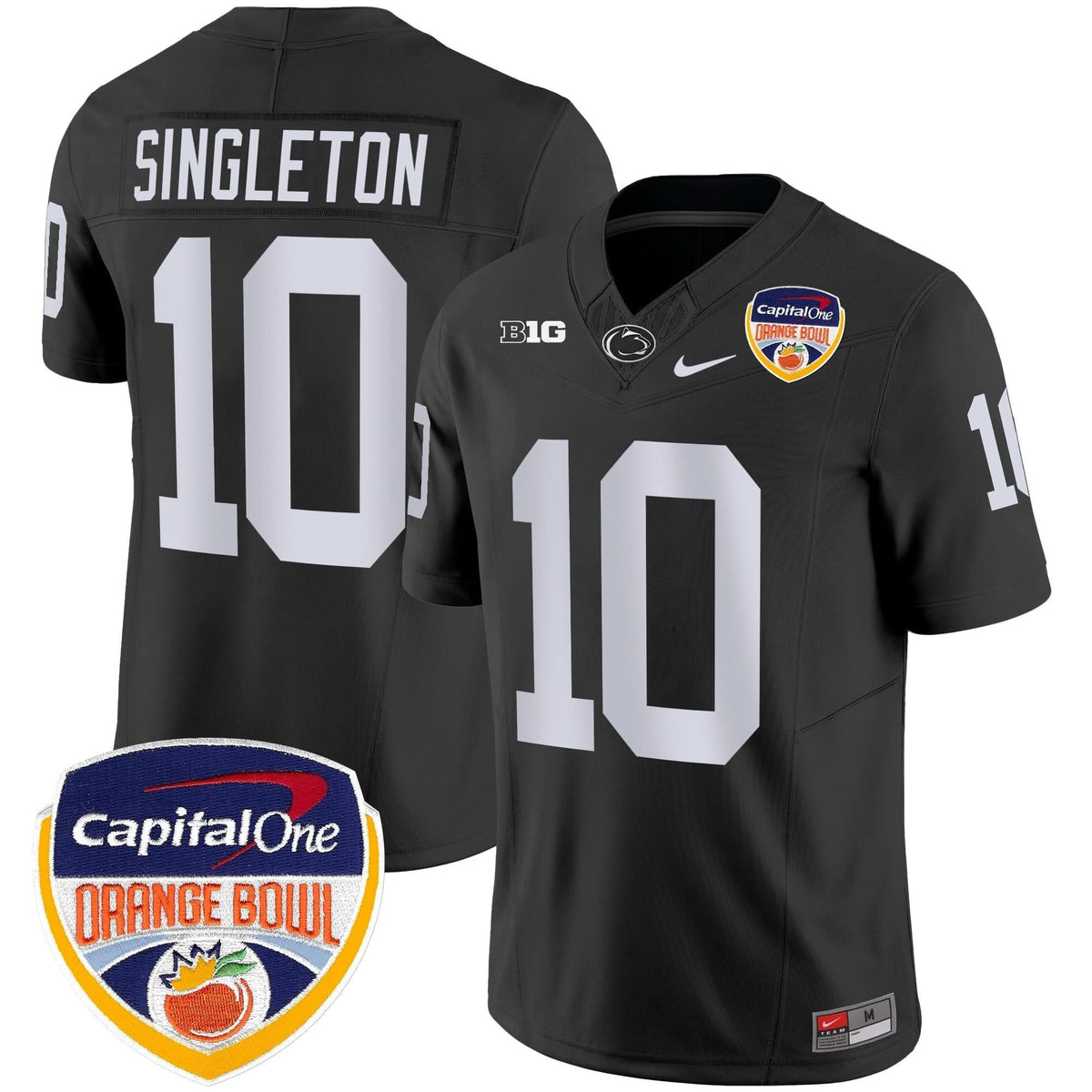 Penn State Nittany Lions Orange Bowl Patch Vapor Limited Jersey