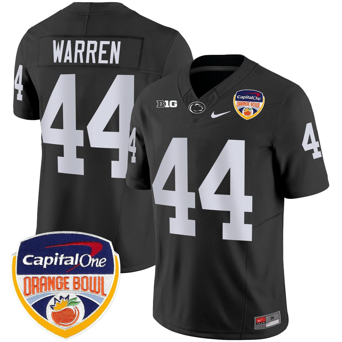 Penn State Nittany Lions Orange Bowl Patch Vapor Limited Jersey