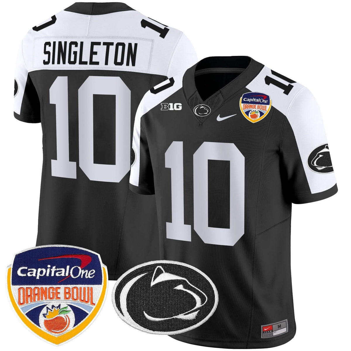 Penn State Nittany Lions Orange Bowl Patch Vapor Limited Jersey