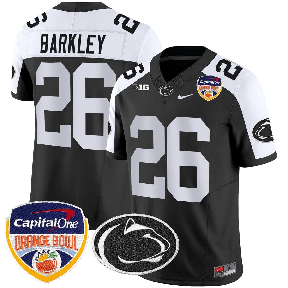 Penn State Nittany Lions Orange Bowl Patch Vapor Limited Jersey