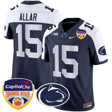 Penn State Nittany Lions Orange Bowl Patch Vapor Limited Jersey