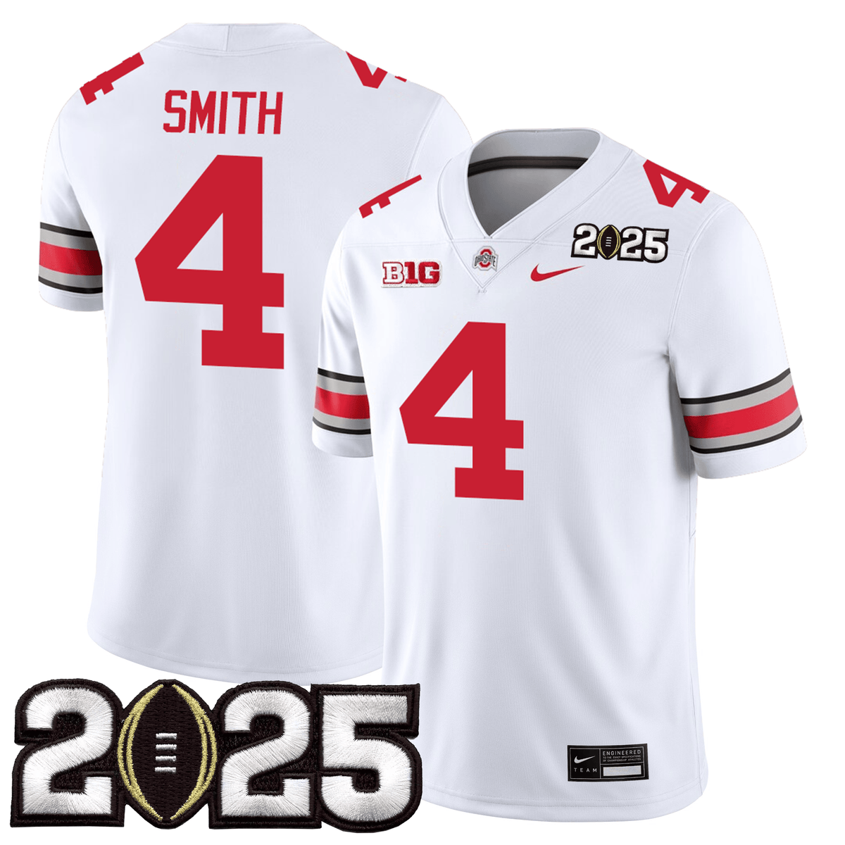 Ohio State Buckeyes Jersey - CFP Final Patch