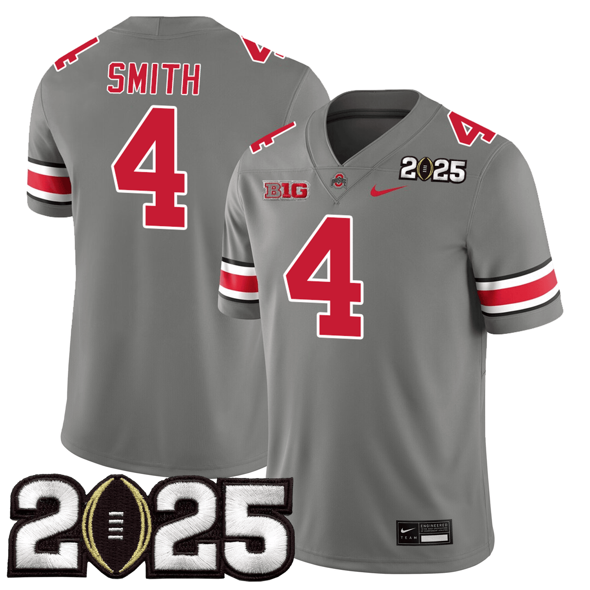 Ohio State Buckeyes Jersey - CFP Final Patch