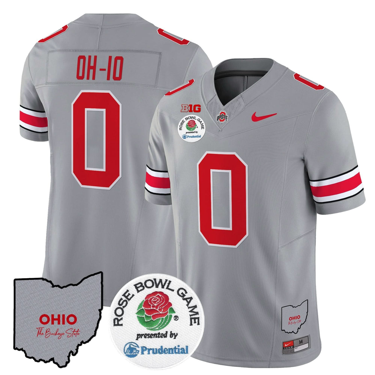 Ohio State Buckeyes Rose Bowl Vapor Limited Jersey V2