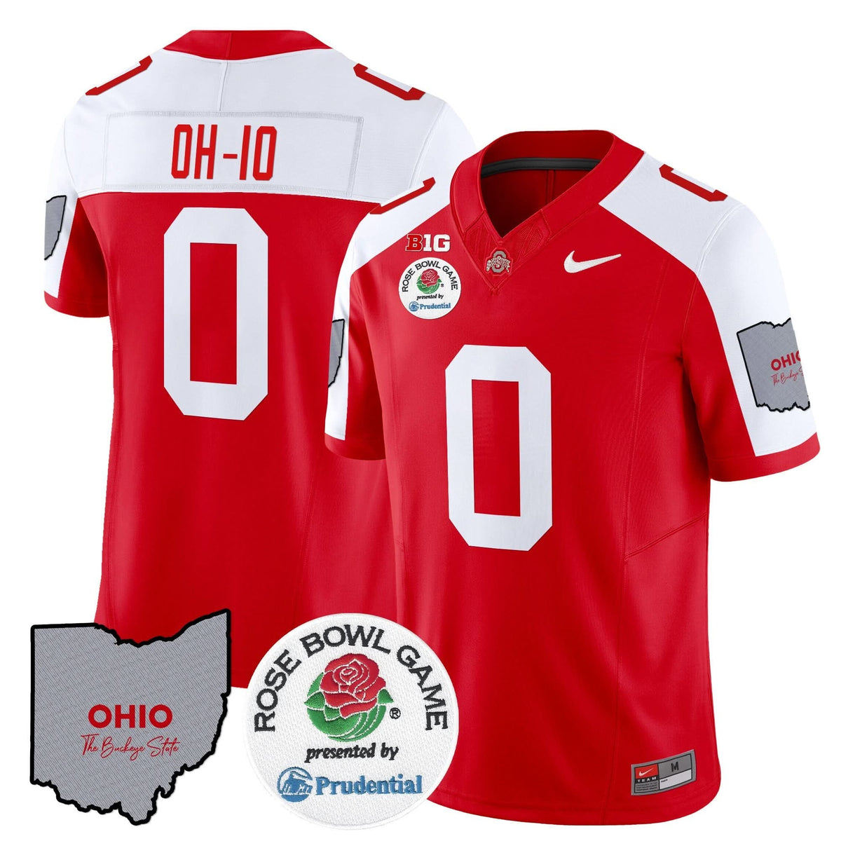 Ohio State Buckeyes Rose Bowl Vapor Limited Jersey V2