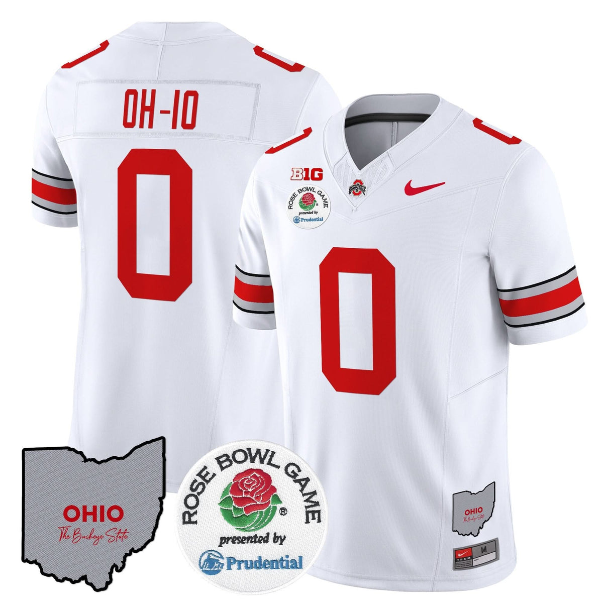 Ohio State Buckeyes Rose Bowl Vapor Limited Jersey V2
